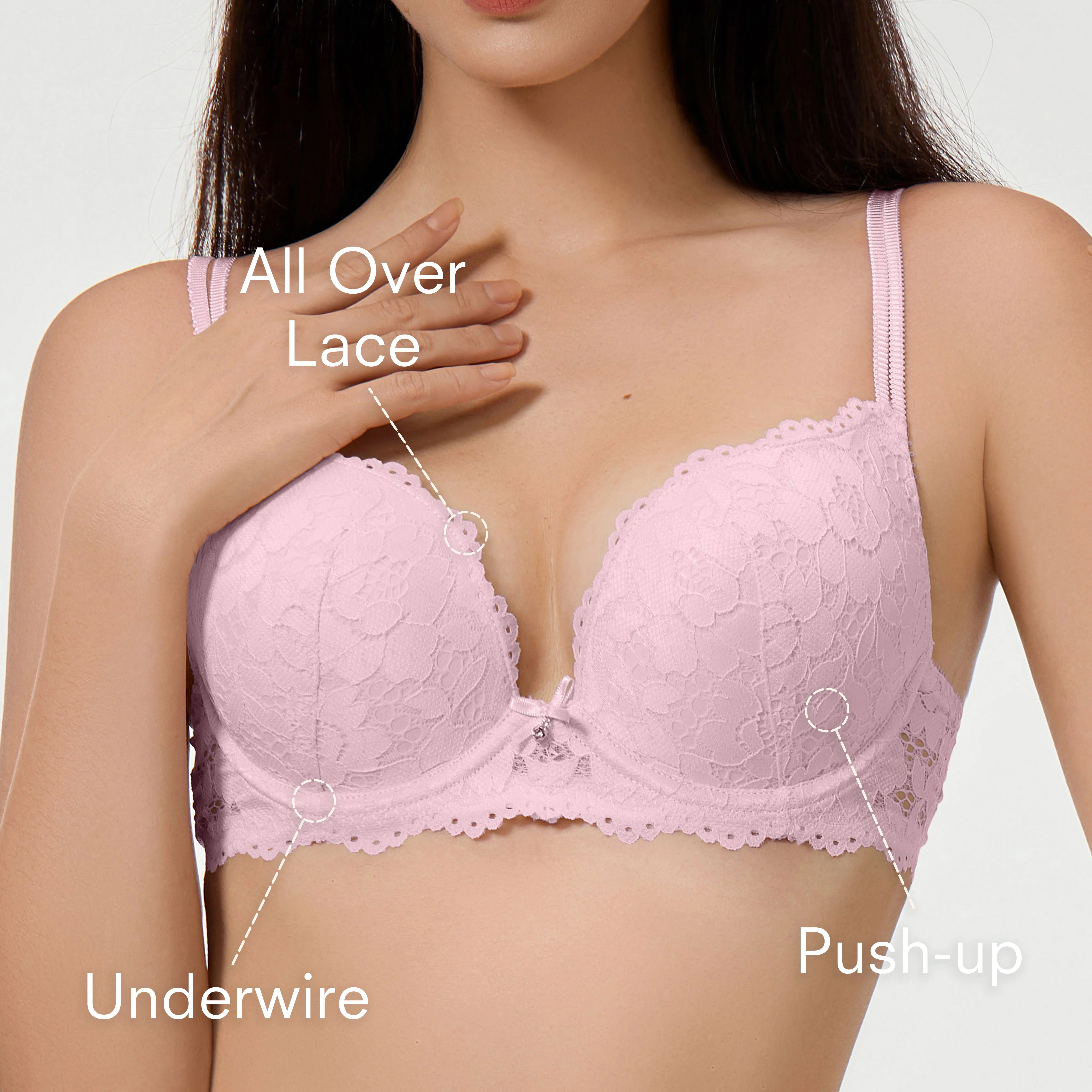 Date Night Lace - Push-Up Bra - Image 3