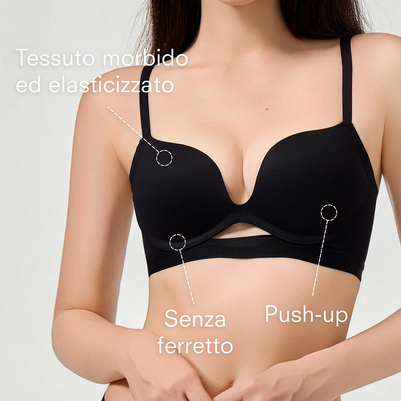 Office Elegance - Wireless Push-up Bra - Image 32