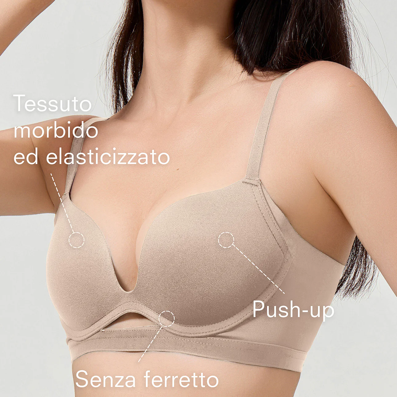 Office Elegance - Wireless Push-up Bra - Image 34