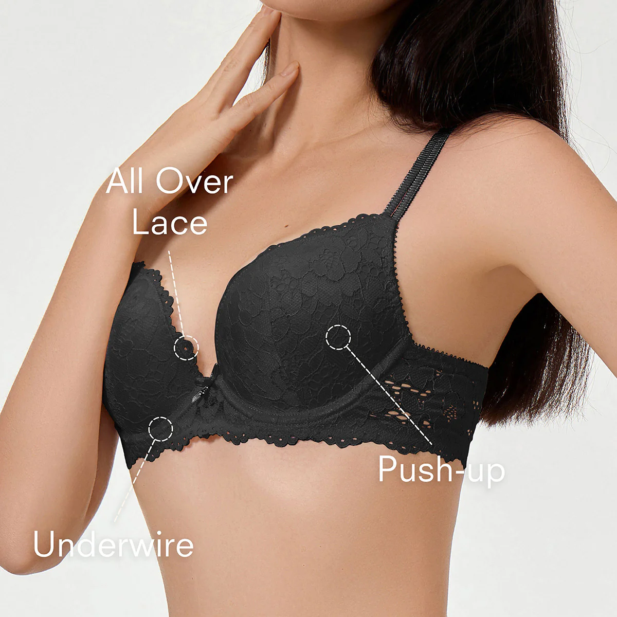 Date Night Lace - Push-Up Bra - Image 13
