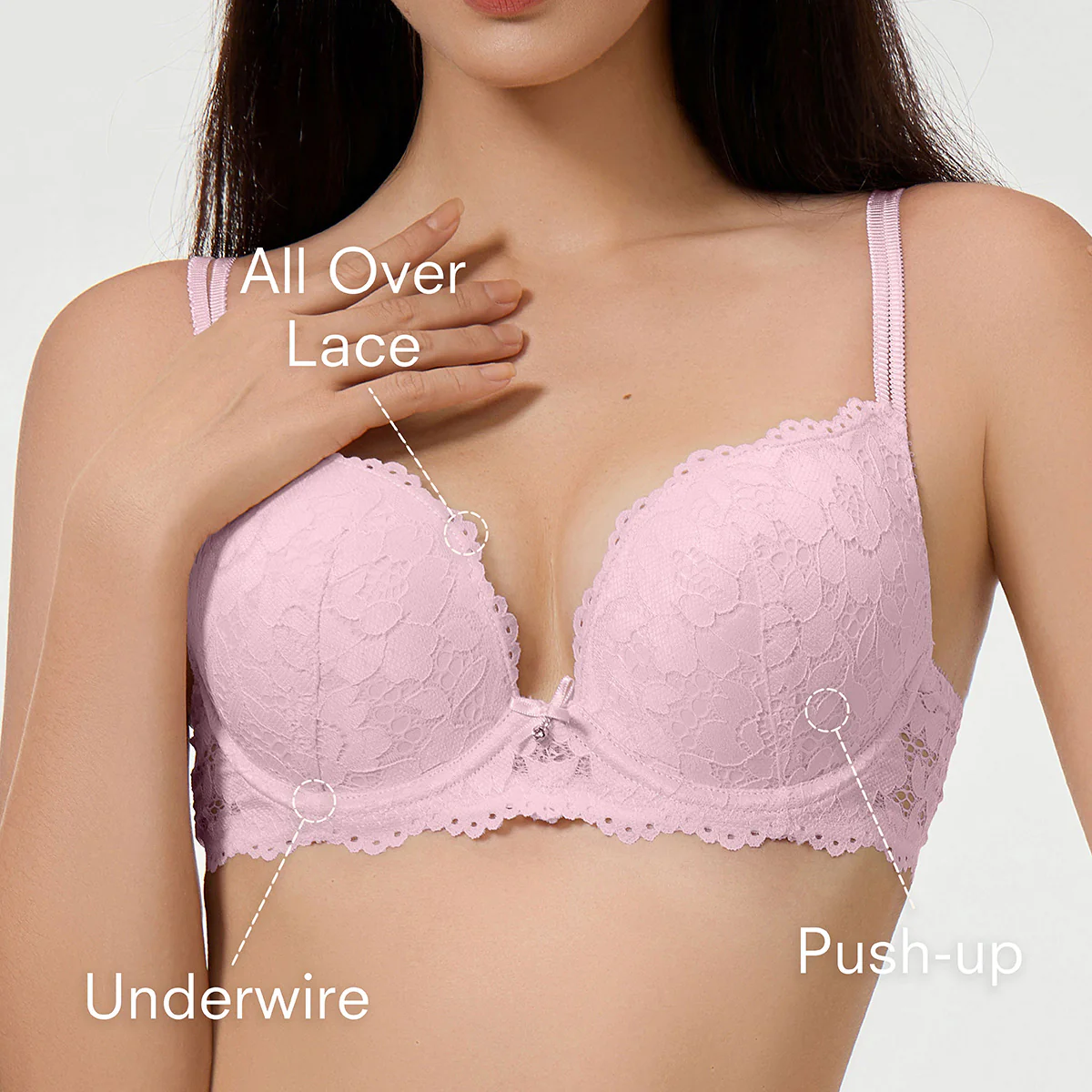 Date Night Lace - Push-Up Bra - Image 3